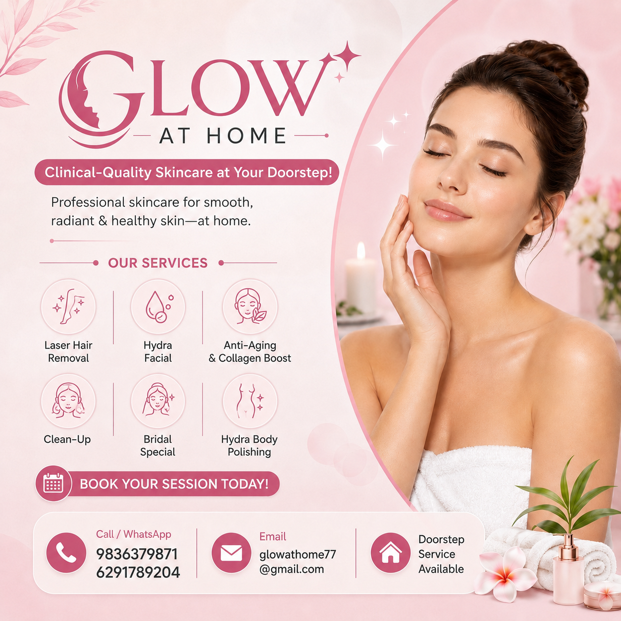 Glow At Home - Salon-Quality Skincare at Your Doorstep